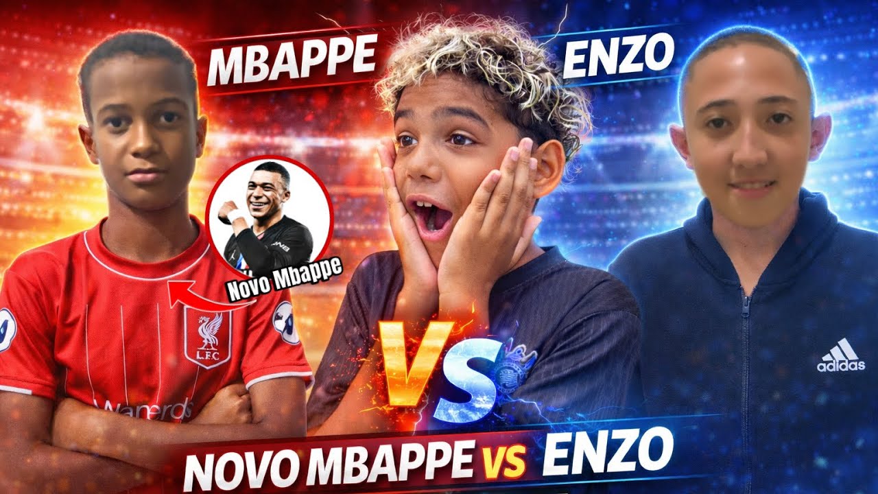X1 CHEIO DE TALENTO!! NOVO Mbappe Vs Enzo!!