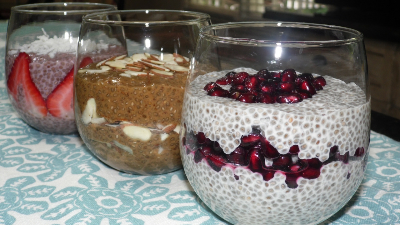 3 Recetas Saludables con Semillas de Chia