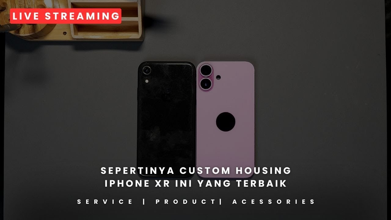 [🔴] iFixlive - Custom Housing iPhone Xr Menjadi iPhone 16 #irl