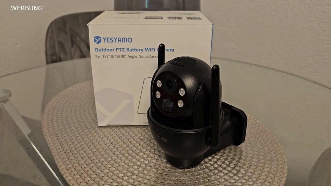 YESYAMO 2K Solar Überwachungskamera im Test