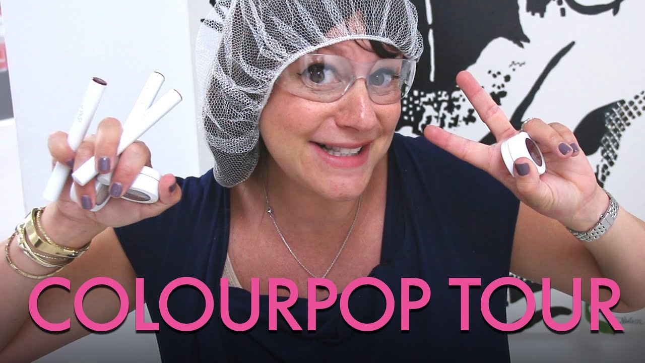Exclusive Tour of the ColourPop Makeup Factory  | Jamie Greenberg Makeup