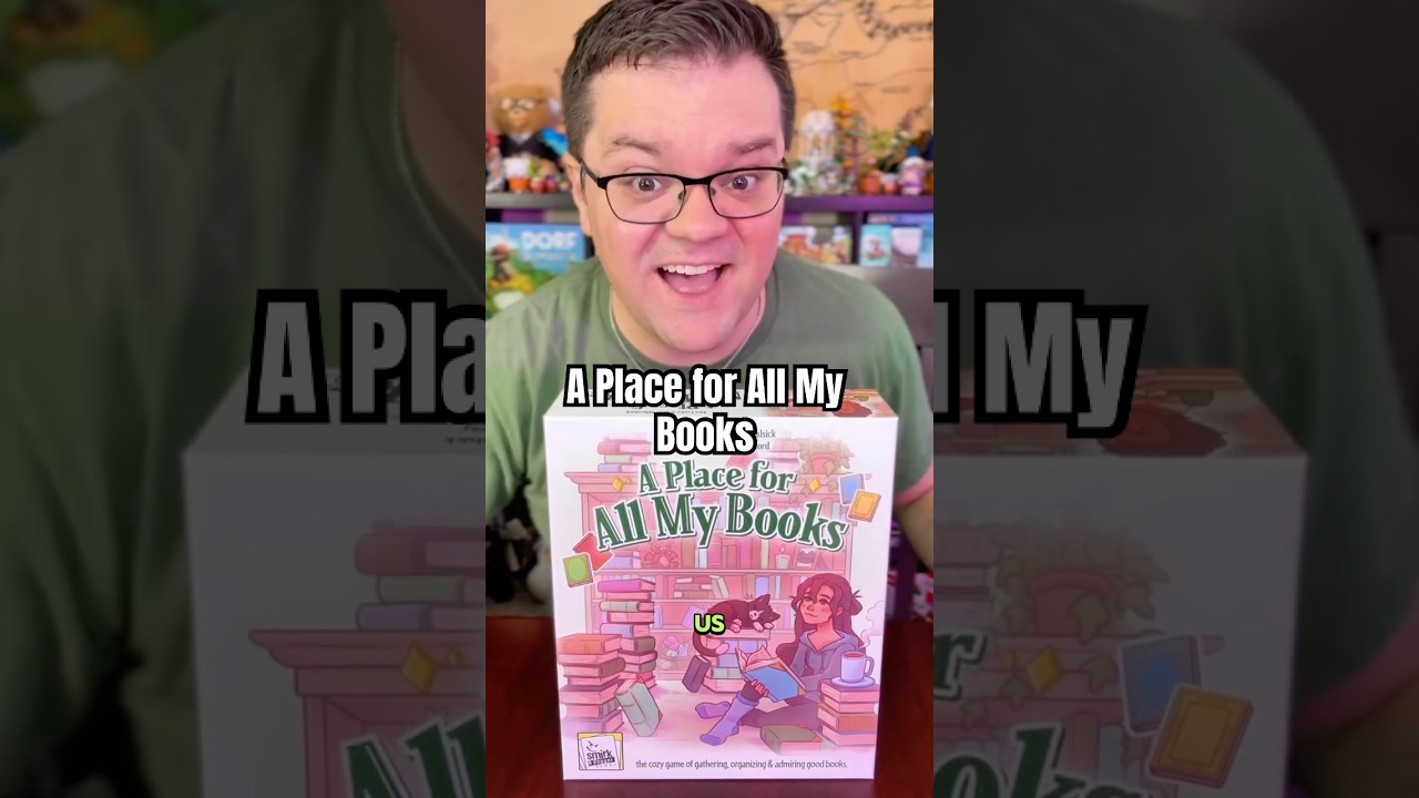 Book lovers! This one is for us!! #books #boardgames