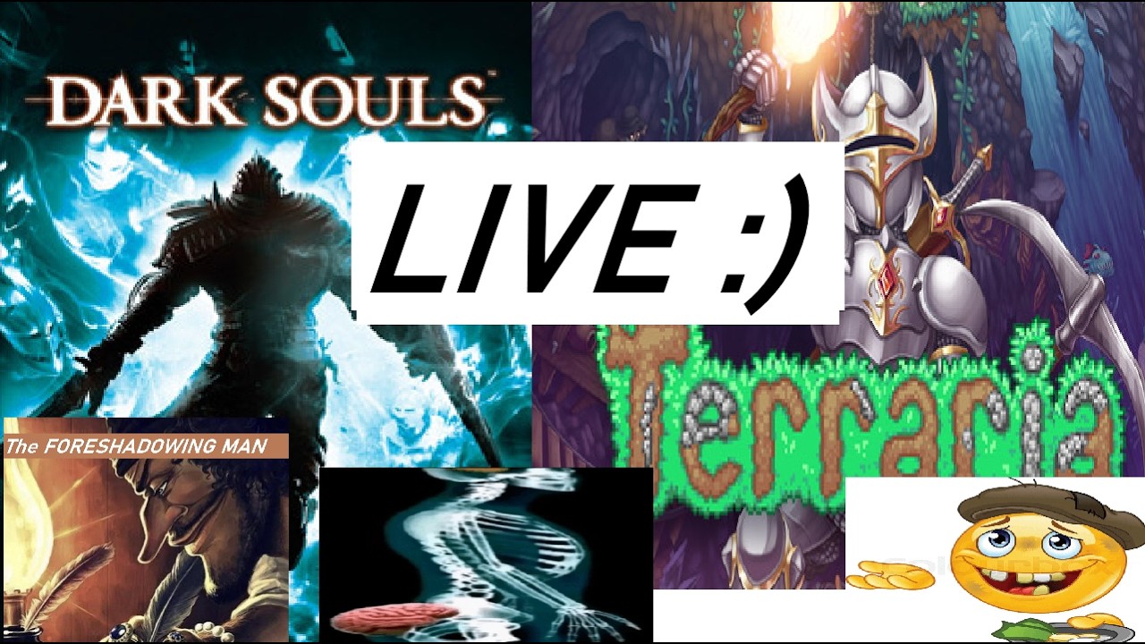 Terraria Expert/ Dark souls but every death i swap Game pt8