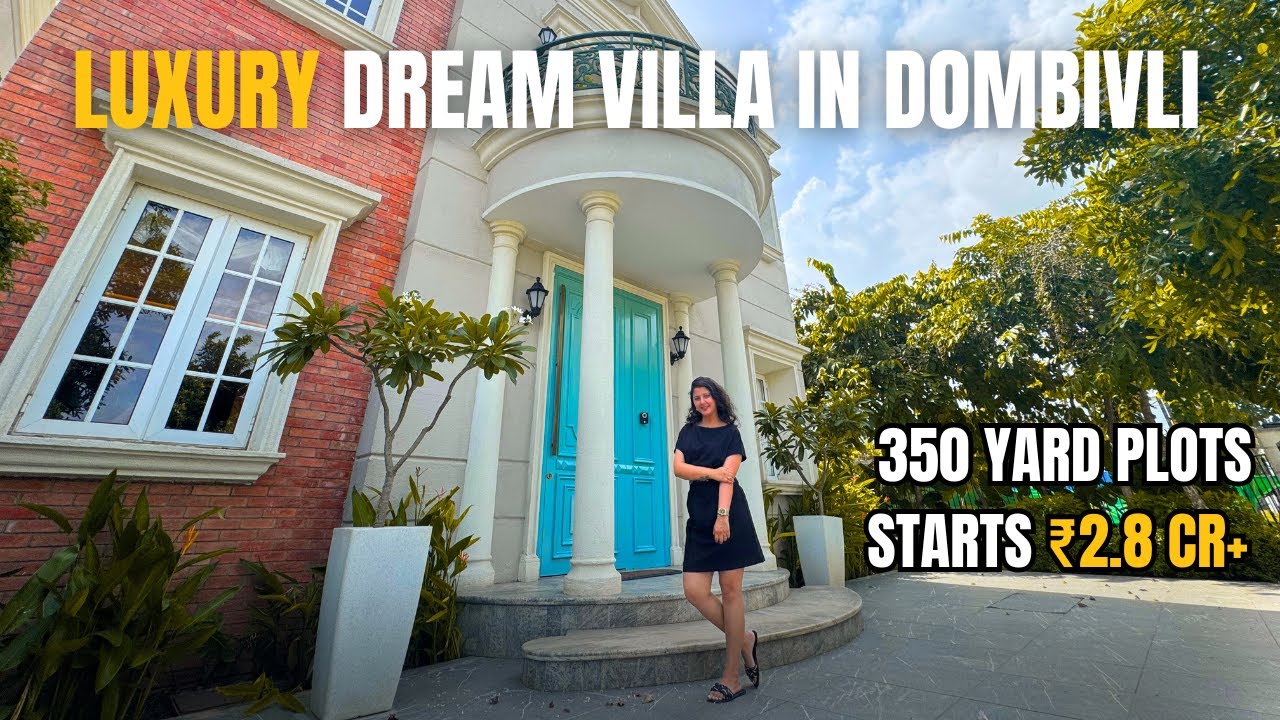 Luxury Dream Villa in Dombivli FOR SALE | Lodha Villa Plots at Palava Mumbai | Price & Review