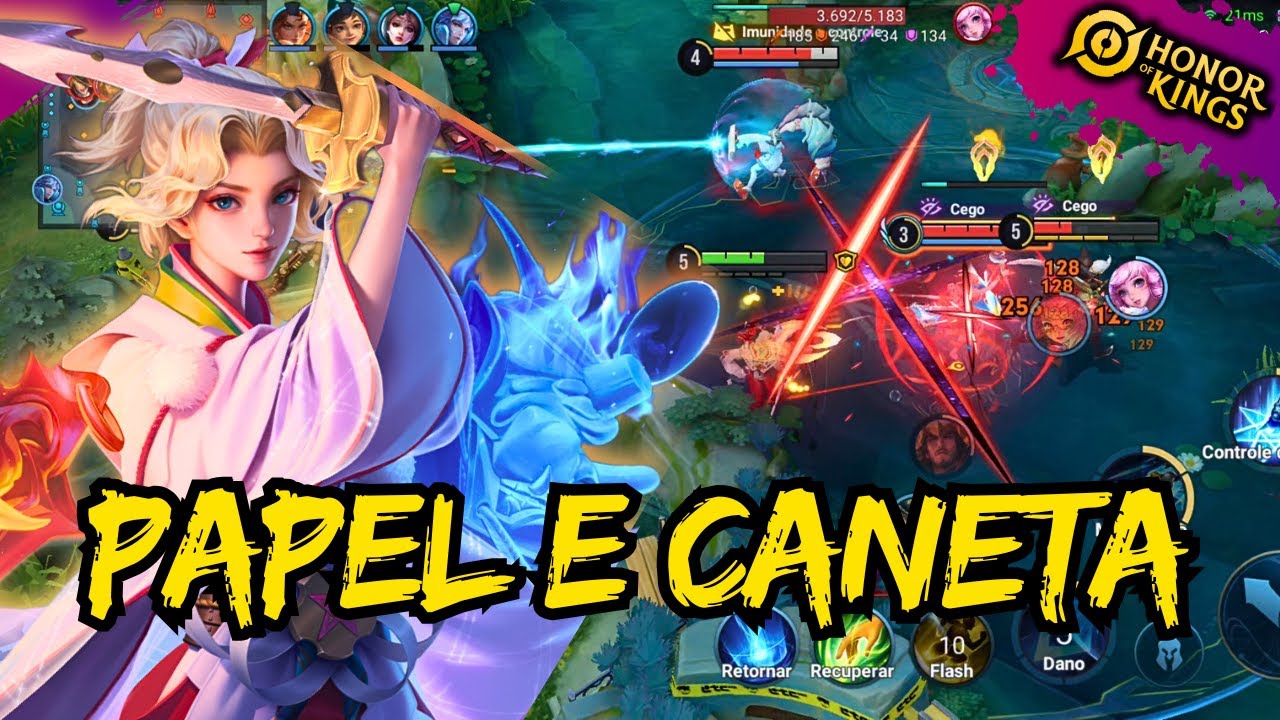 PAPEL E CANETA QUE AÍ VEM AULA | HONOR OF KINGS