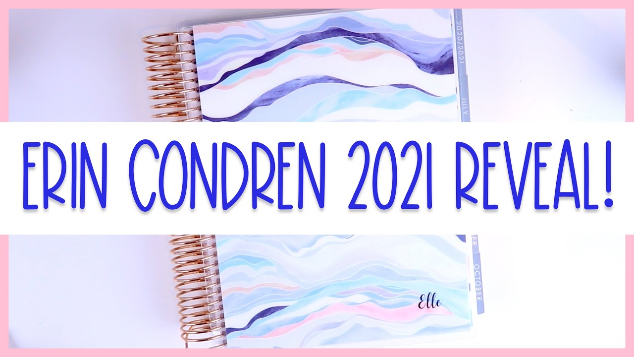 NEW Erin Condren Planner Reveal 2020/2021!