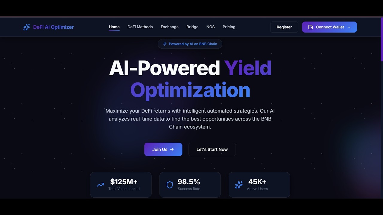 DeFi AI Yield Optimizer
