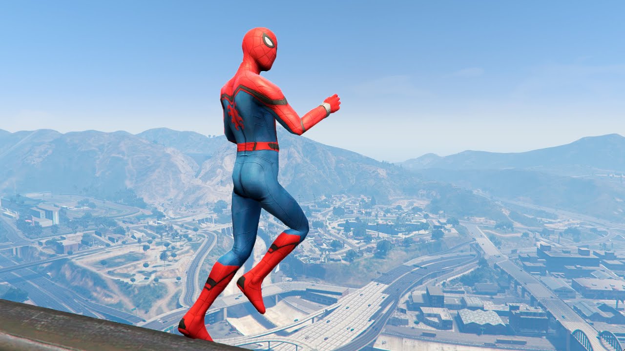 GTA 5 Spiderman Parkour Fails/Ragdolls Ep.4 [Euphoria Physics | Funny Moments]