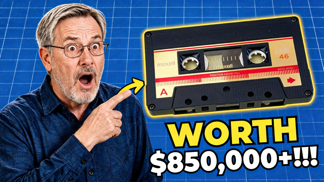 These 21 Rare Cassette Tapes Secretly Worth A Fortune (Never Sell These!)