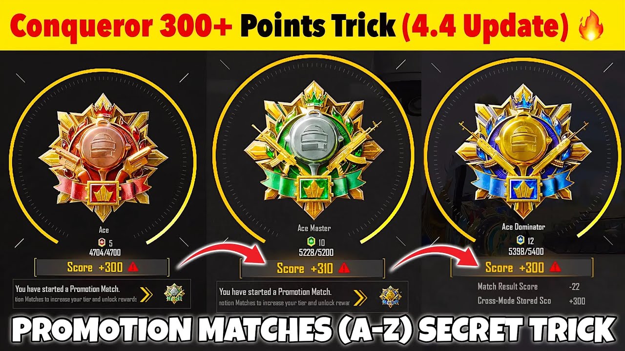 BGMI Solo Conqueror Push 2026 🔥 | Promotion Matches Secret Trick (A-Z Guide)