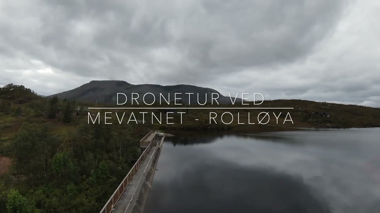 Dronetur ved Mevatnet på Rolløya