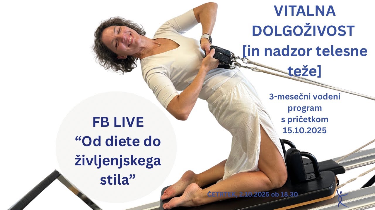 [VITALNA DOLGOŽIVOST] Doslednost - ne popolnost!