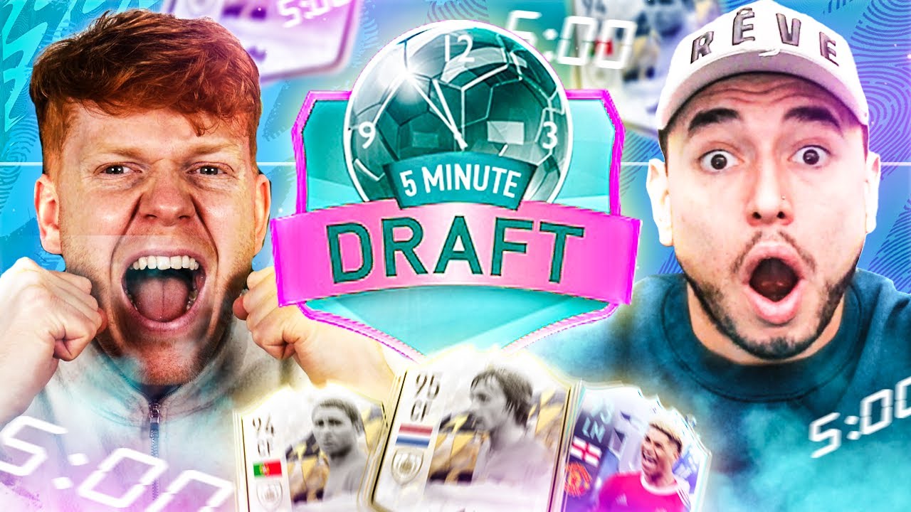 FIFA 22 — ДВЕ НЕВЕРОЯТНЫЕ КОМАНДЫ! УМОРИТЕЛЬНЫЙ 5-МИНУТНЫЙ ДРАФТ FUT ПРОТИВ @Oakelfish — ULTIMATE...