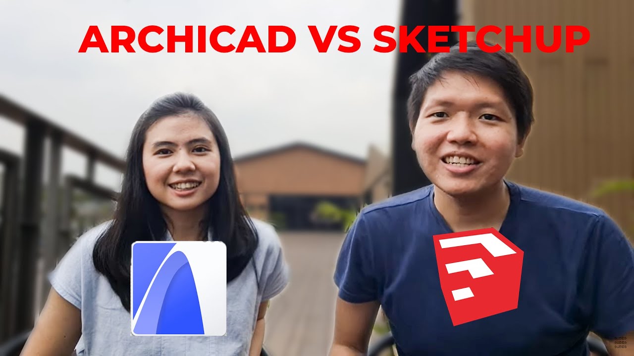 SKETCHUP VS ARCHICAD (FT. KLASS ACADEMY JOSEPHINE CHRISTINA)