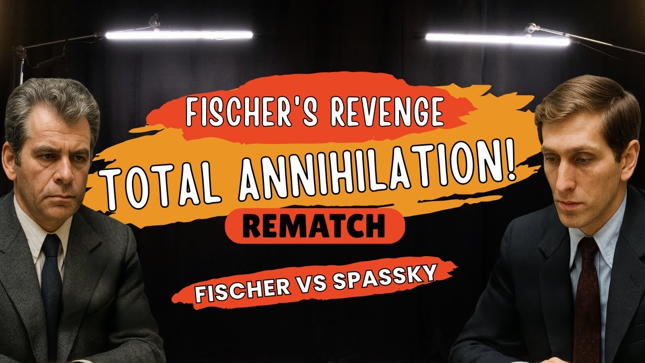 Fischer CRUSHES Spassky in 1992 Rematch Game 7! Epic Pawn Storm Ends in Total Domination