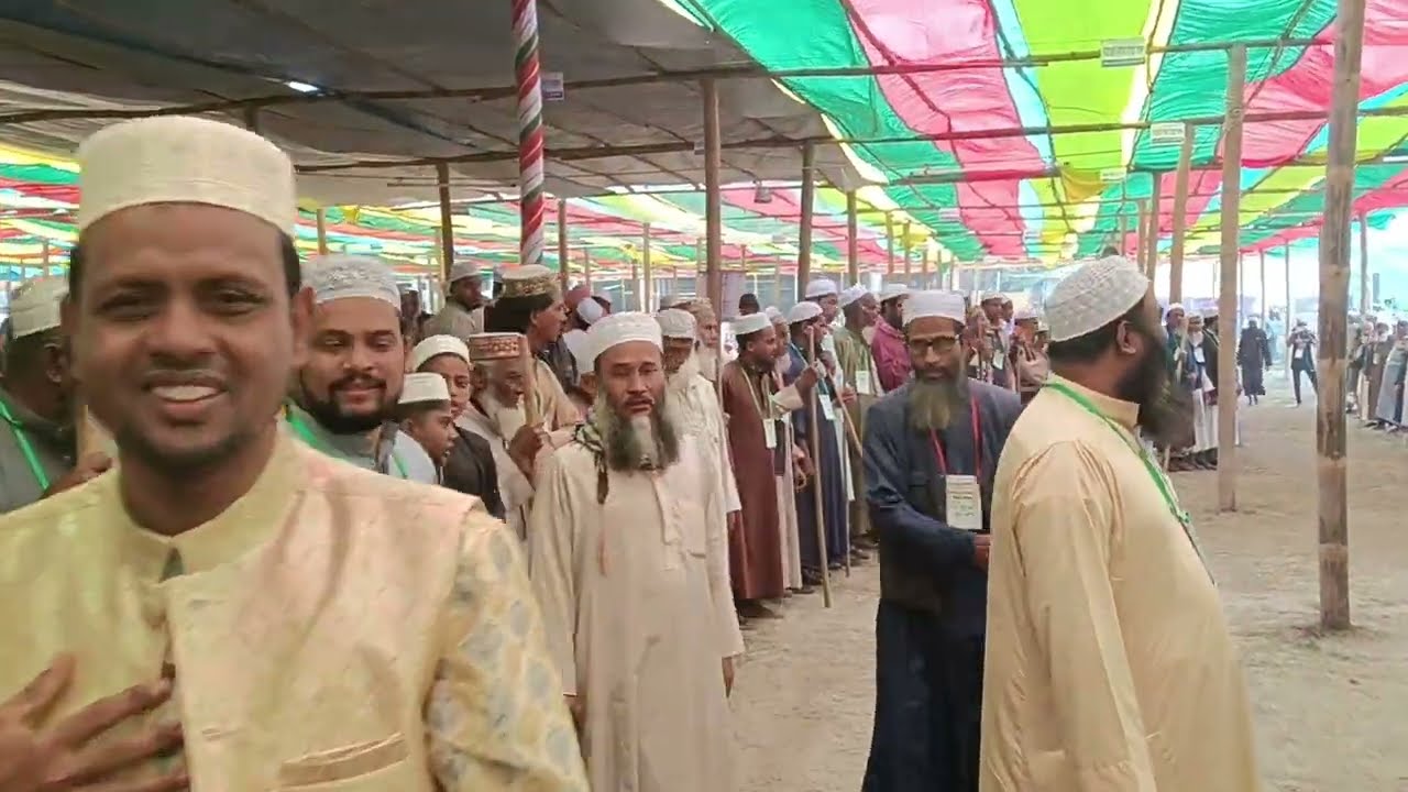   মানিকগঞ্জ দরবার পটল ময়দানে বিশ্ব ইজতিমা। Talime Islam manikganj 