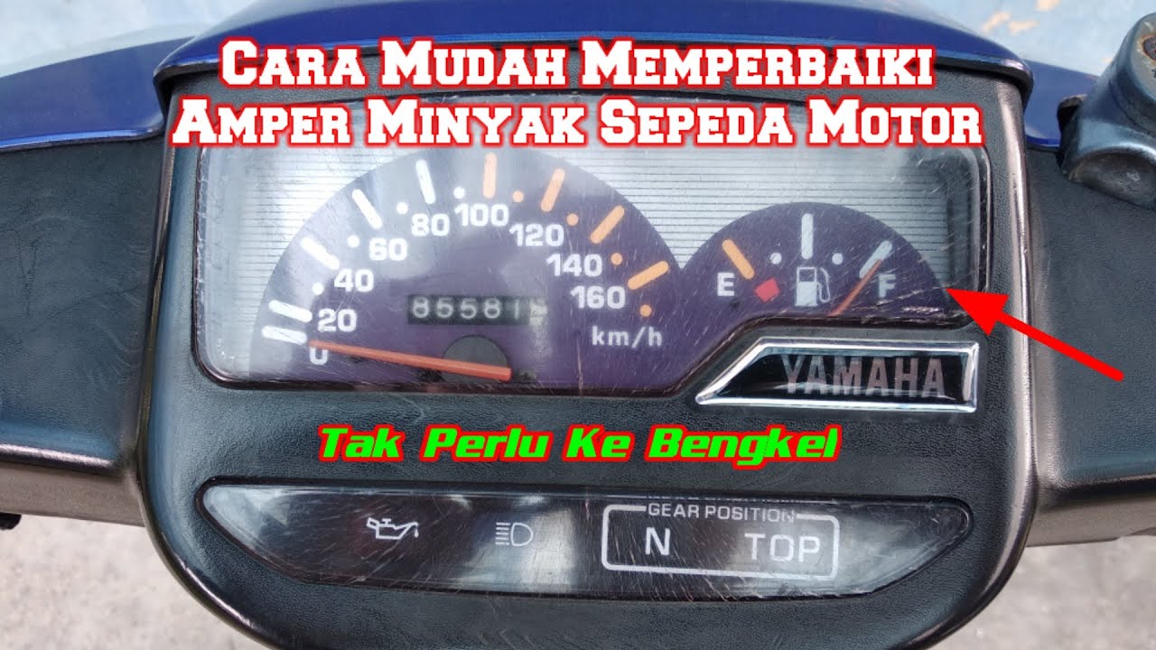 Cara Mudah Memperbaiki Amper Minyak Sepeda Motor