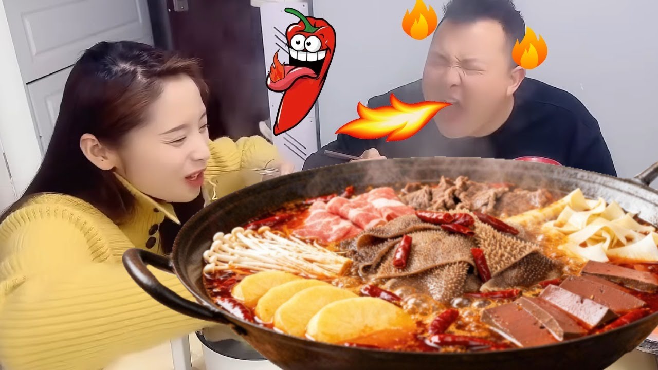 蠢老公做麻辣火锅涮肉我只能唰白菜吃？趁他忙着大口偷吃还给老公“惊喜”，最后结局太解气了