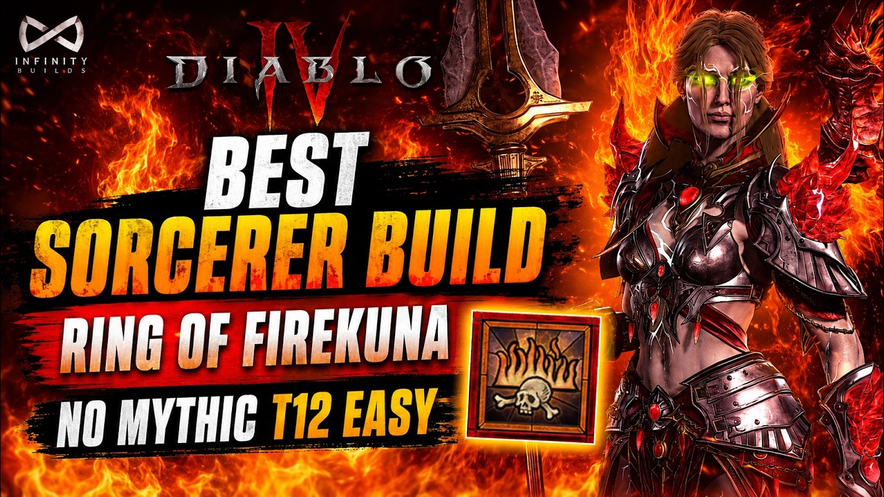 Лучший билд на Огненного Волшебника: Ring of Fire | Без мификов, легкий T12 | Diablo 4 S14