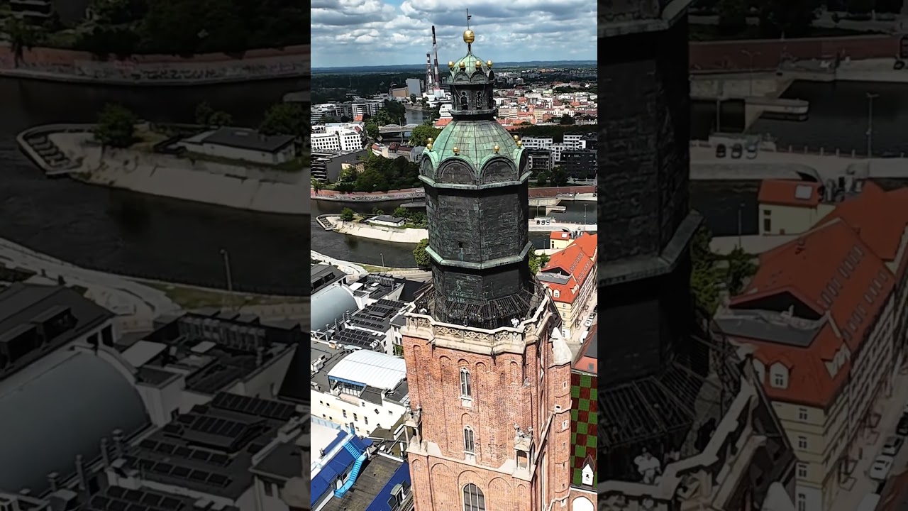 Wroclaw #drone #travel #dji #fpv #architecture