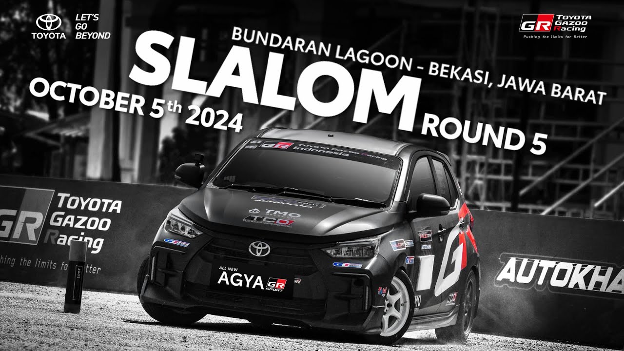 AUTOKHANA KEJURNAS SLALOM 2024 - ROUND 5 BEKASI #toyotagazooracingindonesia