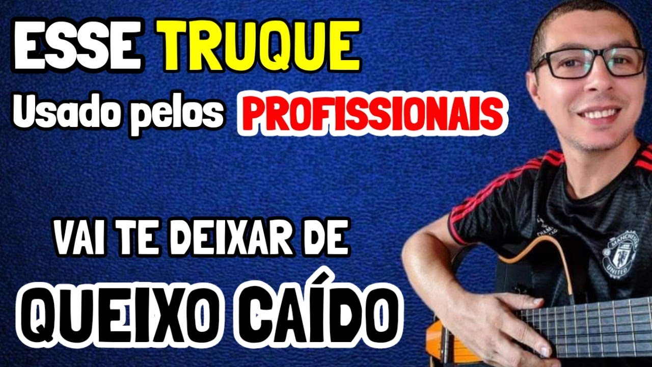 🎸O tom de D MAIOR com essa TÉCNICA fácil vai deixar o seu VIOLÃO em outro PATAMAR - TRUQUE VICIANTE