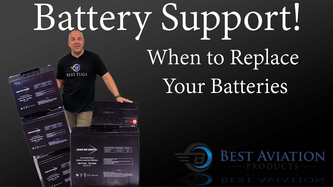 Battery Support: When to Replace Your Batteries/My Tug Stopped Moving