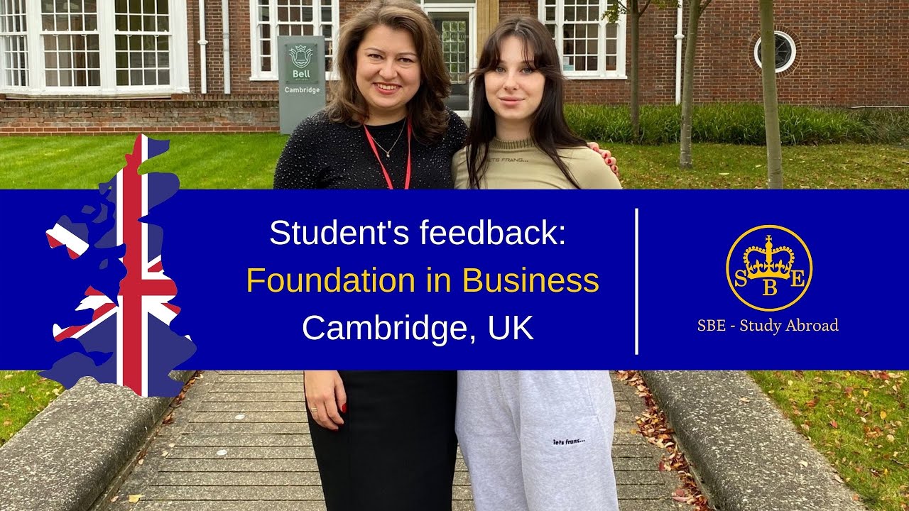 Student's feedback. Foundation in Business. Study in the UK