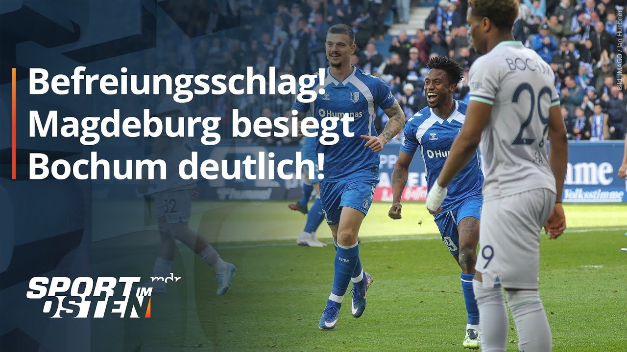 1. FC Magdeburg mit Statement im Abstiegskampf gegen Bochum | MDR