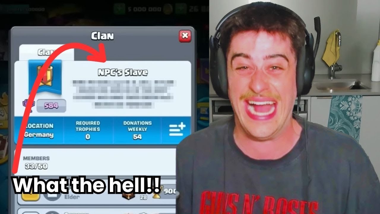 Ken reacts to most diabolical clans in clash royale COMPILATION - Part 2