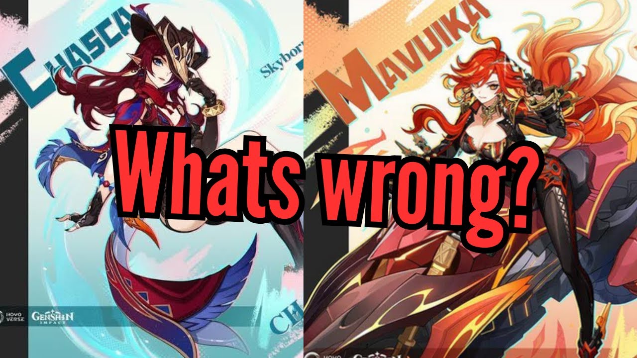Natlan Character Designs are poorly executed...