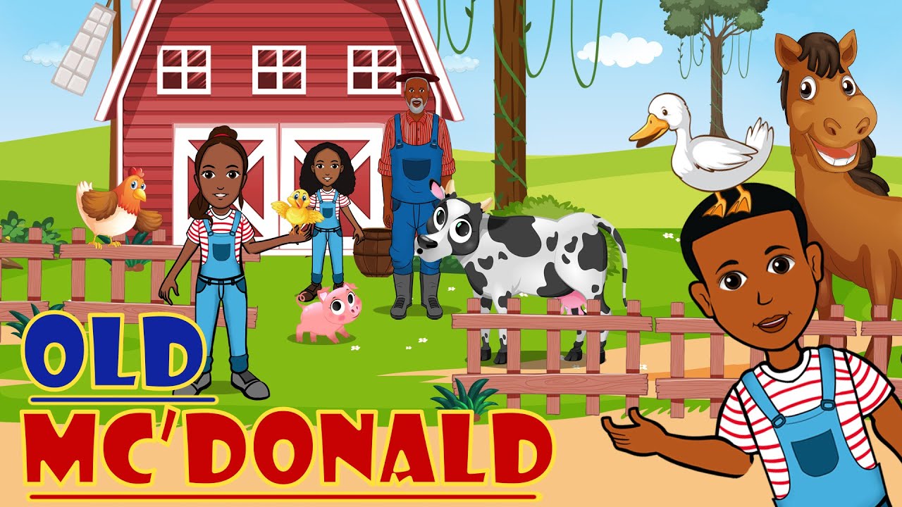 Old Macdonald had a farm ⎮ EIO ⎮Songs and Nursery Rhymes ⎮ Kid Songs ⎮ Jonny's Way