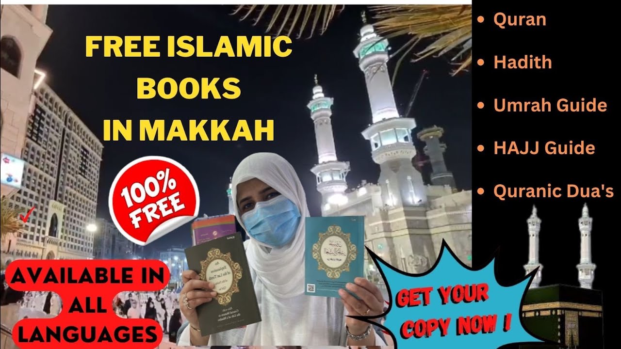 Free islamic books for all hajis in masjid al haram/Ab sare islamic books free mein milengi