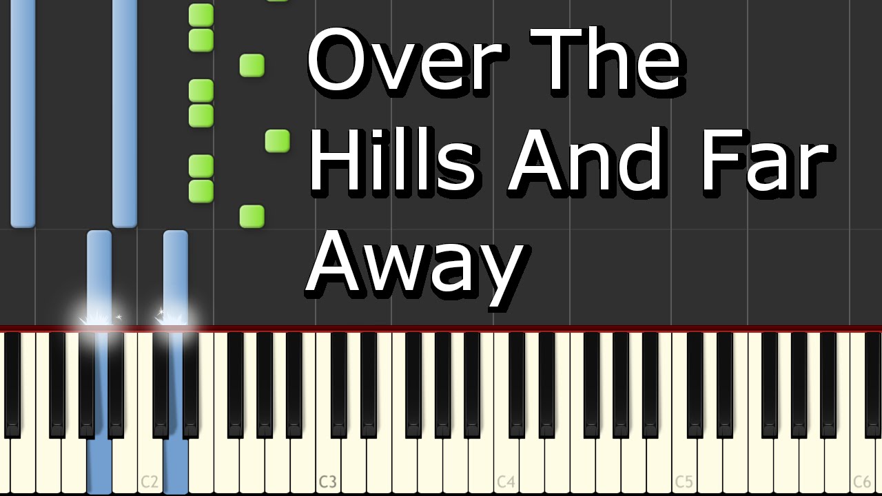 [Nightwish/Gary Moore - Over The Hills And Far Away] Piano Tutorial