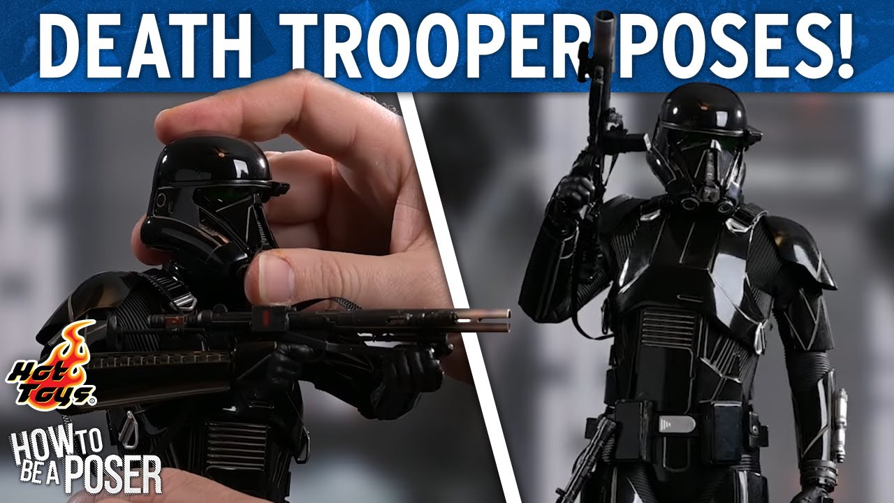 Hot Toys Death Trooper The Mandalorian Figure Posing! | How To Be A Poser