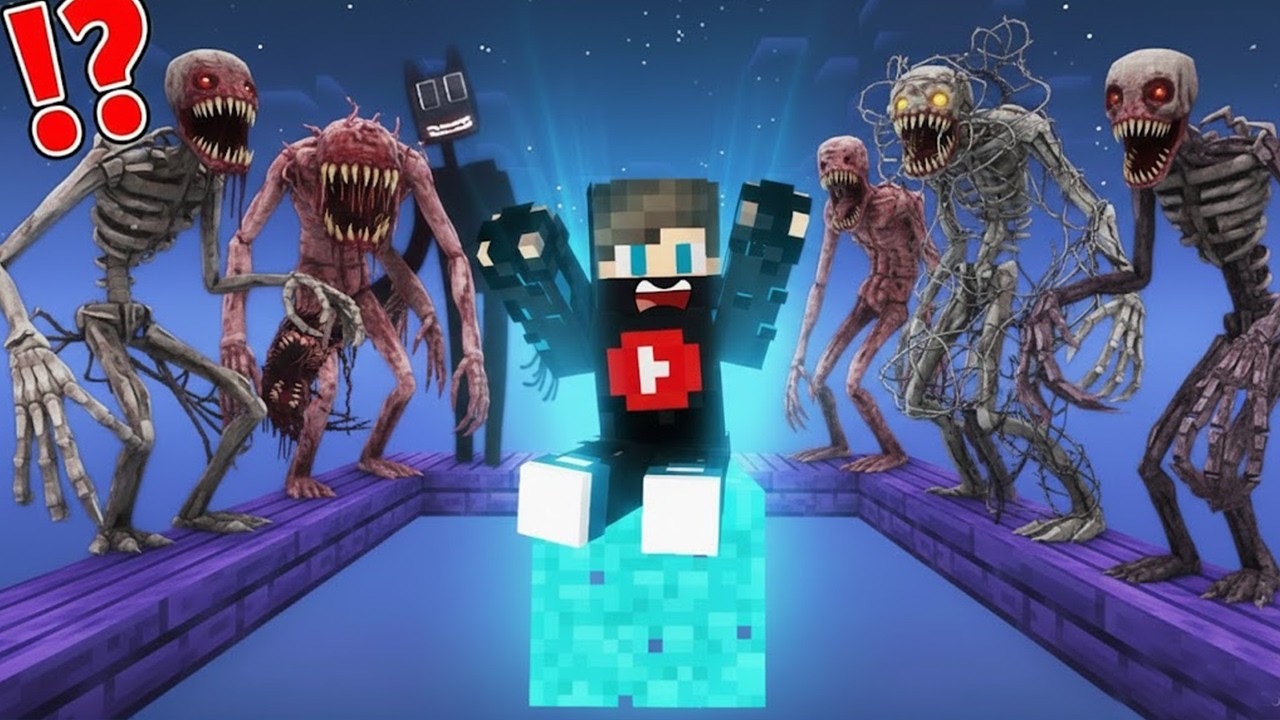 ماين كرافت : عشت على أرعب بلوكة لمدة 24 ساعة الجزء الثاني !!؟ 😱🔥