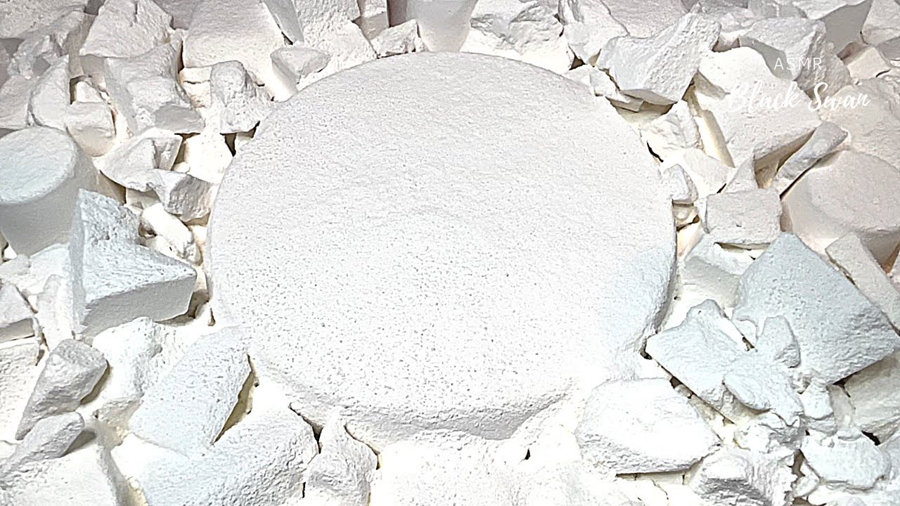 ⚠️ Extreme Squeaks! Squeaky ASMR Baking Soda topped with CS #stressrelief