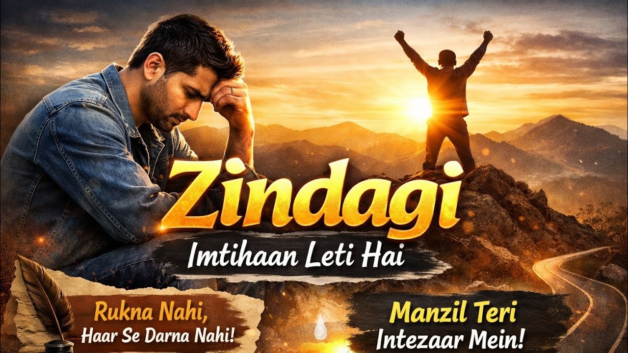 Zindagi Imtihaan Leti Hai | Motivational Hindi Song 2026 | Emotional Life Song | Heart Touching Song