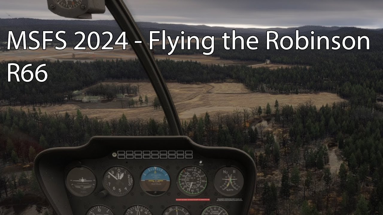 MSFS 2024 - Flying the Robinson R66
