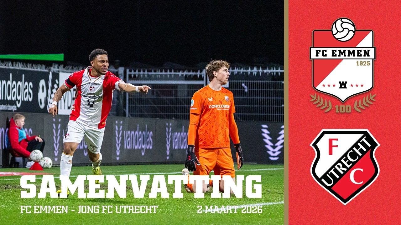 Sammenvatting | FC Emmen - Jong FC Utrecht