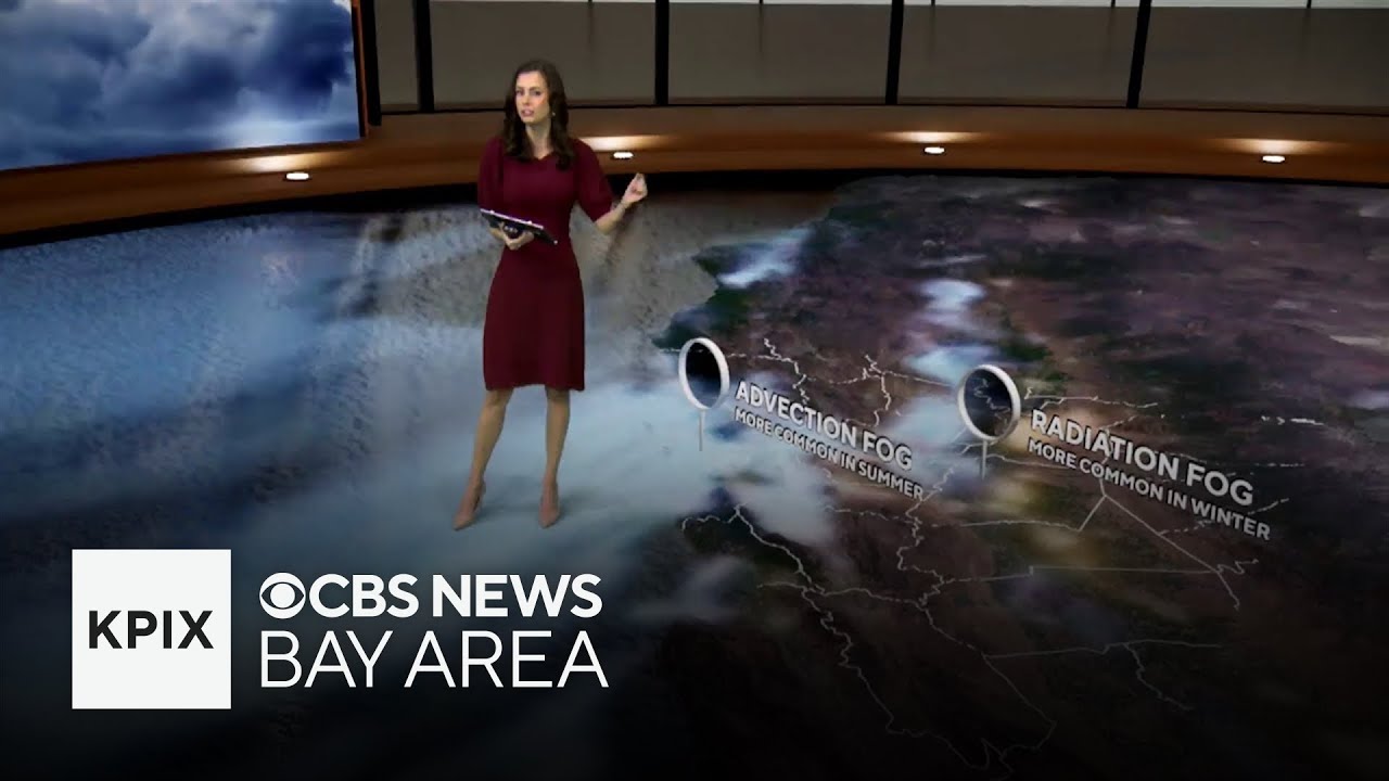 Bay Area getting two kinds of fog: advection and radiation fog. Here's why