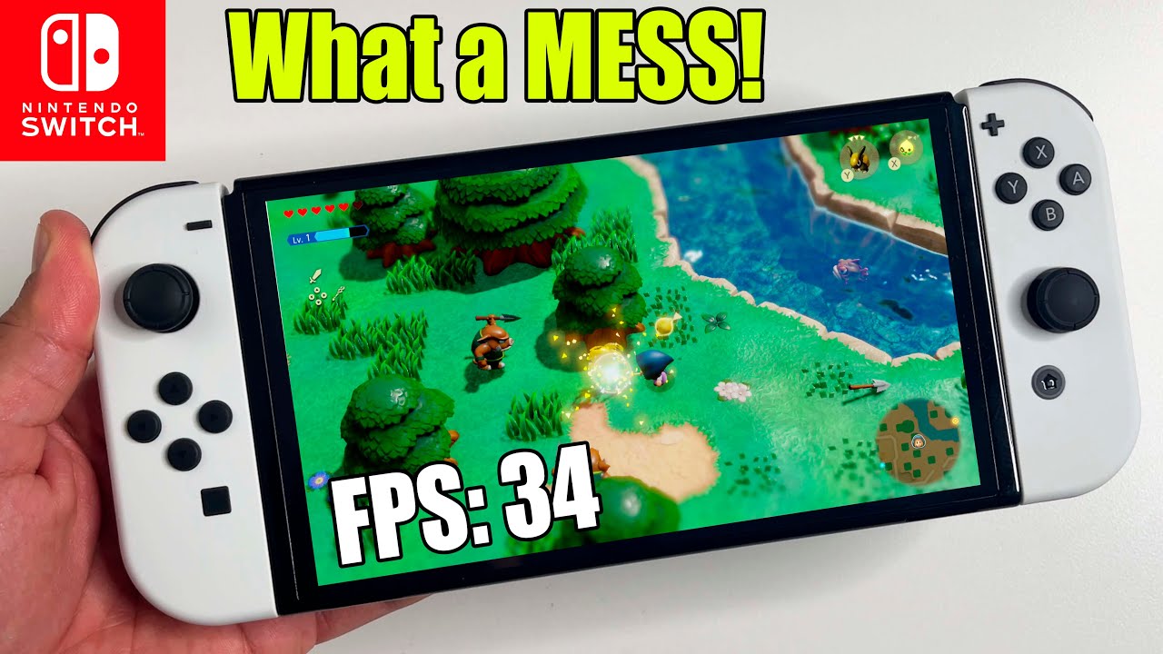 What a MESS | Zelda Echoes of Wisdom Technical Review & FPS Test