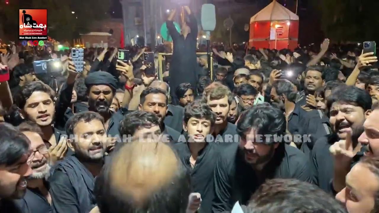 7 Muharram l Bhitshah Azadari 2024 l Anjuman Gulaman E Ahailbait l Noha Shadi Akbar Di