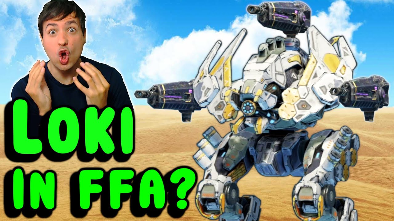 WAH! LOKI in Free For All? God of Trolling War Robots Mk3 Gameplay WR