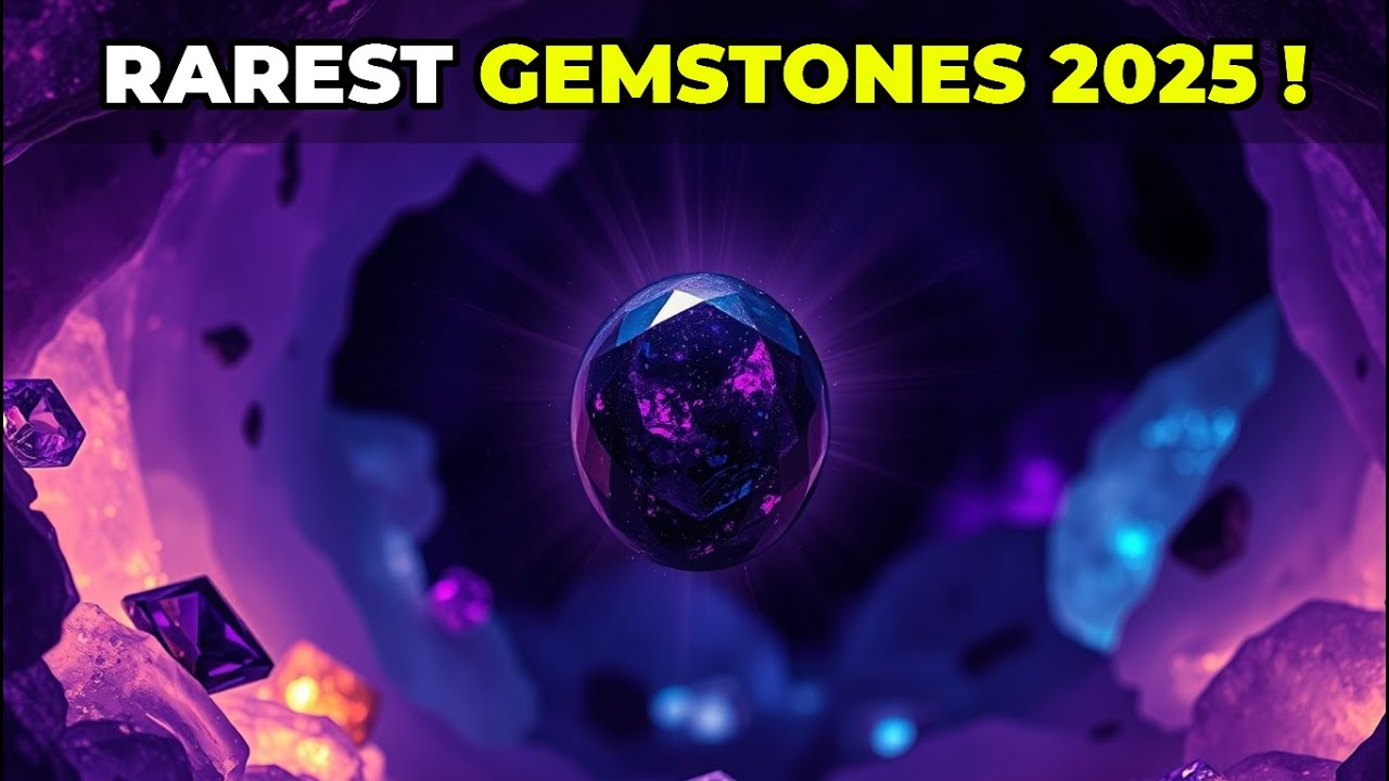 Top 10 Rarest Gemstones in 2025!