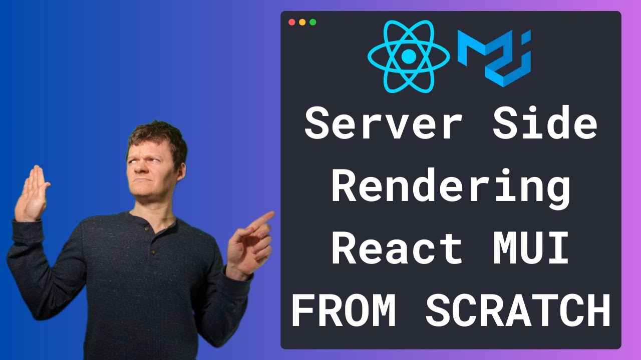 Server Side Rendering React MUI with Express
