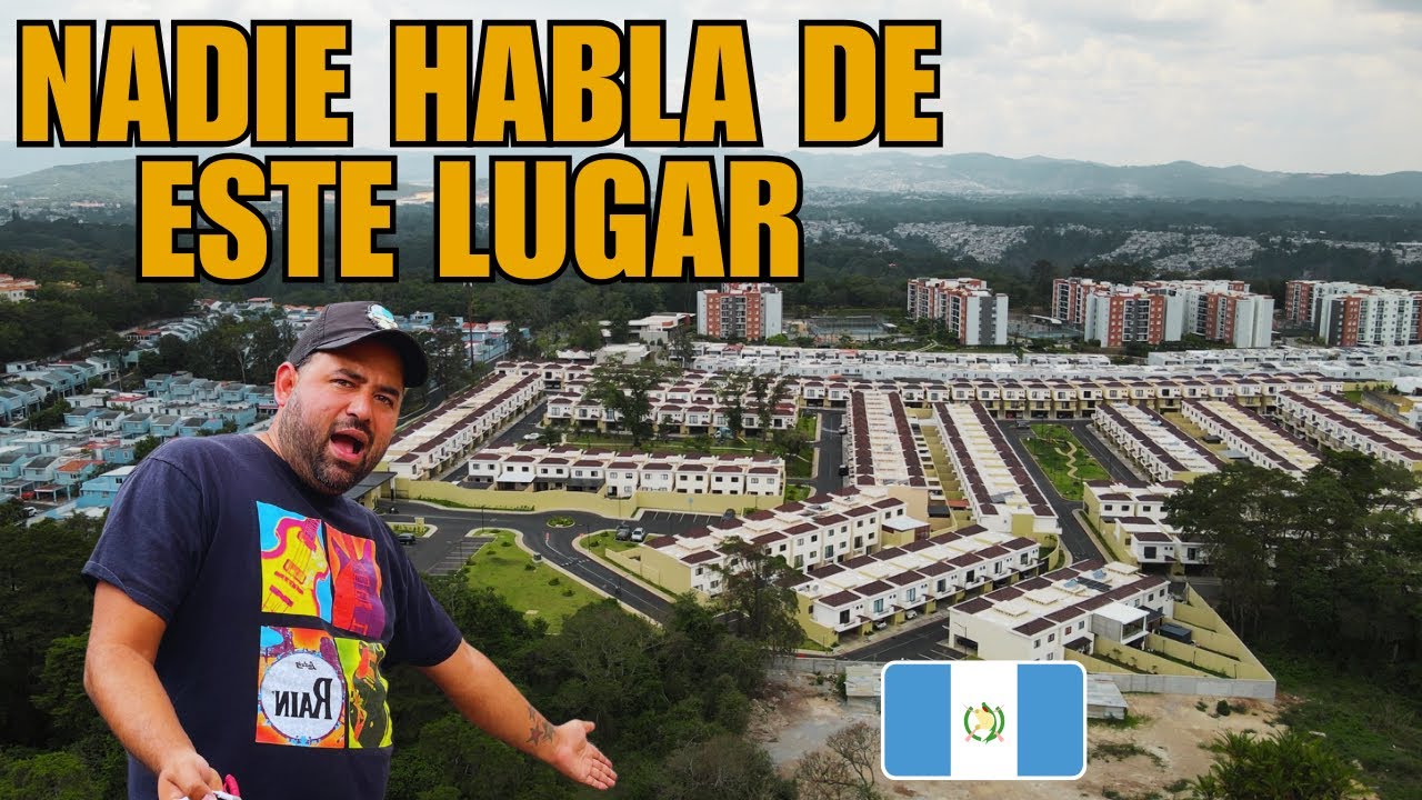 POR QUÉ NADIE ME HABLÓ DE ESTE LUGAR EN GUATEMALA !! Con construcciones impresionantes!!