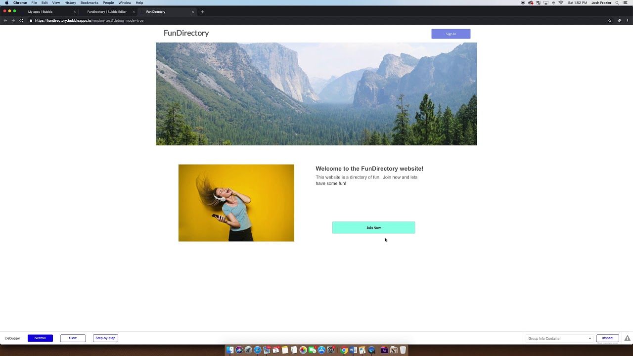 Workflow Basics in Bubble.is