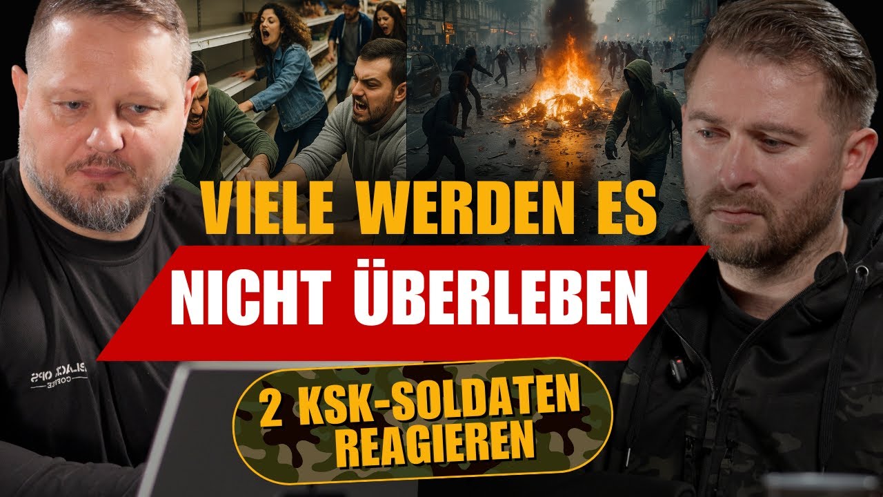 KSK-Soldaten bewerten Survival Mattins Krisenbunker 