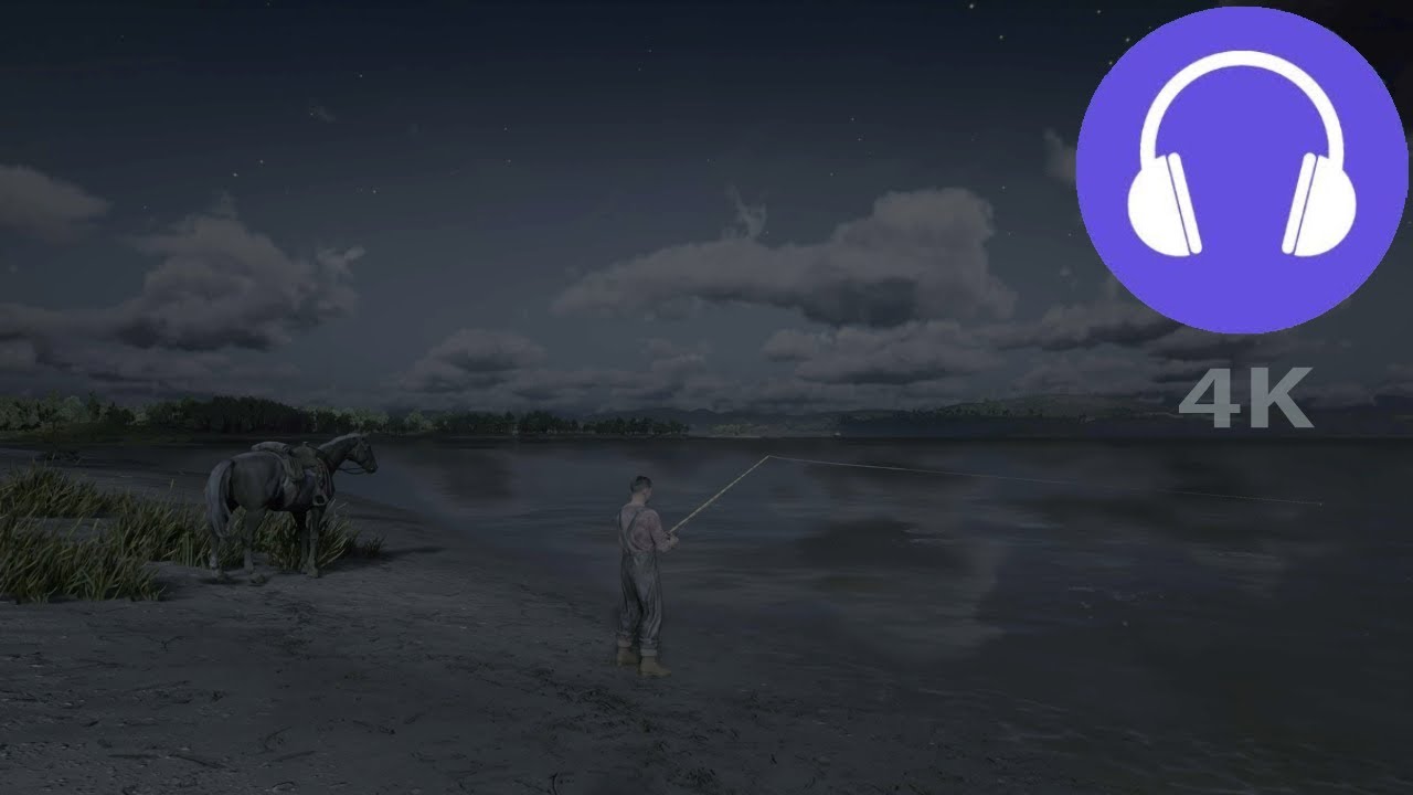1 Hour of Fishing Ambience (Red Dead Redemption 2)